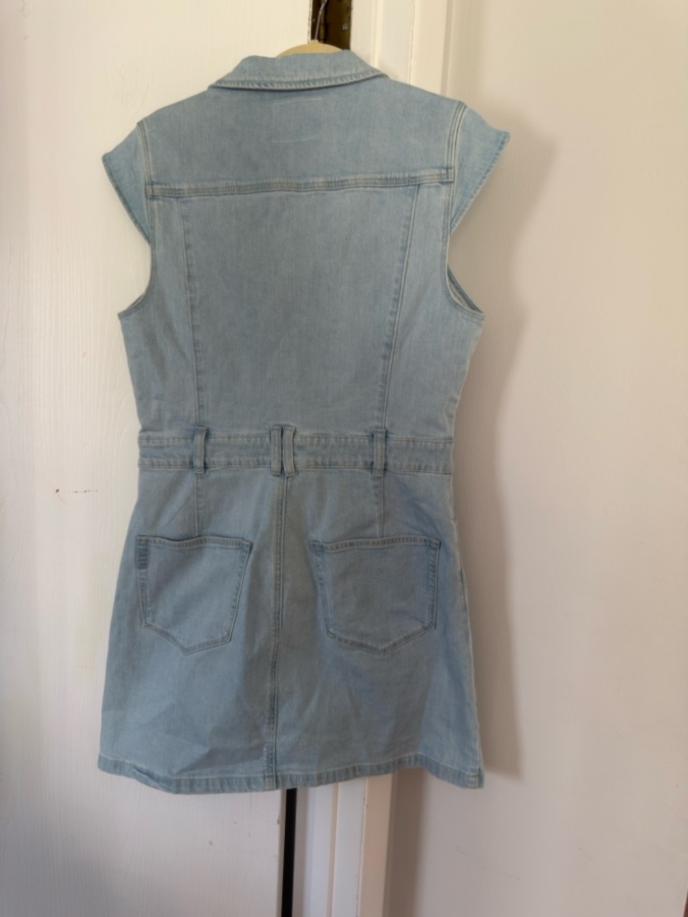 NWT Paige Jaxsyn Denim Dress Jolene Pocket Tayla - Picture 8 of 9